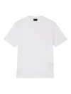 Emporio Armani Travel Essentials Lyocell-blend Jersey T-shirt In White
