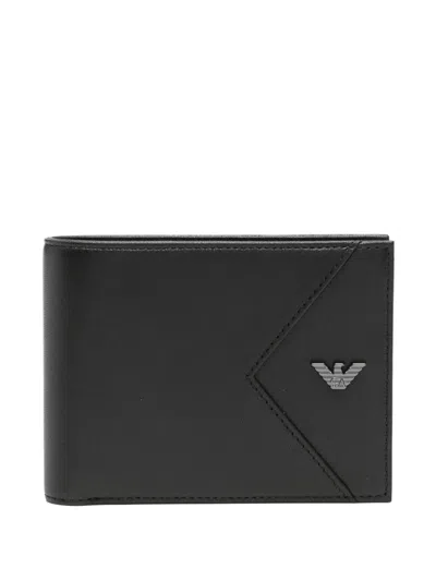 EMPORIO ARMANI EAGLE-PLAQUE WALLET