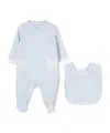 Emporio Armani Eagle-print Pajama Set In Blue