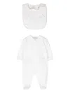 Emporio Armani Eagle-print Pajama Set In White