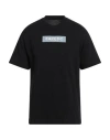 Emporio Armani Earctic Man T-shirt Black Size L Cotton