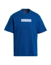Emporio Armani Earctic Man T-shirt Blue Size L Cotton In Blue