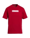 Emporio Armani Earctic Man T-shirt Red Size L Cotton In Red