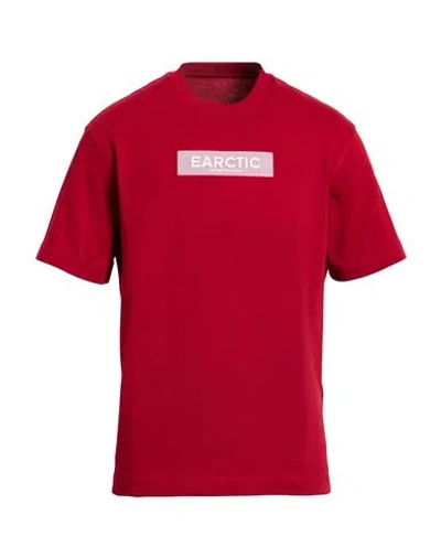 Emporio Armani Earctic Man T-shirt Red Size L Cotton