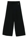 Emporio Armani Pleat Detailing Wide Leg Pajamas With Pockets