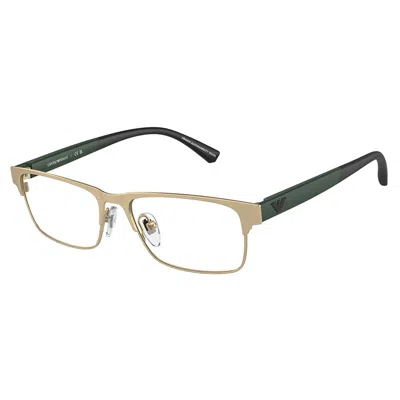 Emporio Armani Ek 1001 3002 47mm Childrens Rectangle Eyeglasses 47mm In Multi
