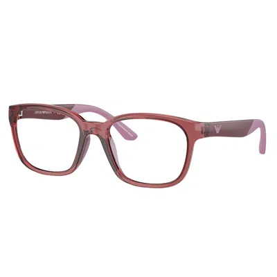 Emporio Armani Ek 3003 5075 47mm Childrens Pillow Eyeglasses 47mm In Multi