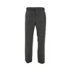 Emporio Armani Official Store Travel Essentials Virgin Wool-blend Jersey Joggers In Grey