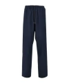 Emporio Armani Elastic Waist Casual Pants In Black