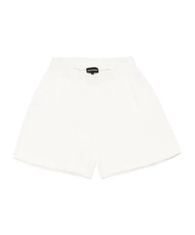 EMPORIO ARMANI JERSEY-TEXTURE SHORTS