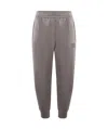 Emporio Armani Elastic Waist Sweatpants In Gray