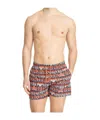 Emporio Armani Logo-print Shell Swim Shorts In Multi
