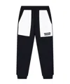 Emporio Armani Elastic Waist Track Pants In Multi