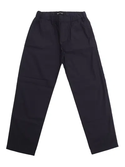 Emporio Armani Elasticated Pants In Blue