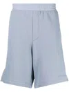 Emporio Armani Bermudas Mit Stretchbund In Blue