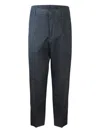 Emporio Armani Black Basic Chino In Black