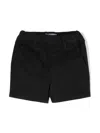 Emporio Armani Elasticated-waistband Chino Shorts In Blue