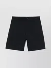 Emporio Armani Elasticated Waistband Pleated Shorts