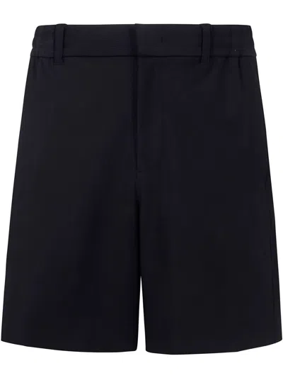 EMPORIO ARMANI BERMUDA TROUSERS,EM001507.AF14076 UC001 BLACK BEAUTY