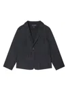 Emporio Armani Boys Branded Blazer In Blue