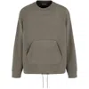 Emporio Armani Logo-embroidery Modal-blend Jersey Sweatshirt