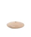 Emporio Armani Wool Basque Hat In Gold