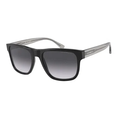 Emporio Armani Man Sunglass Ea4163 In Gradient Grey