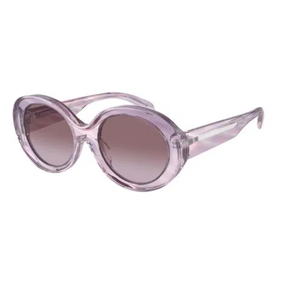 Emporio Armani Full Frame Sunglasses In Pink