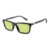 Emporio Armani Rectangular Sunglasses In Black