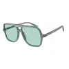 Emporio Armani Full Frame Sunglasses In Blue