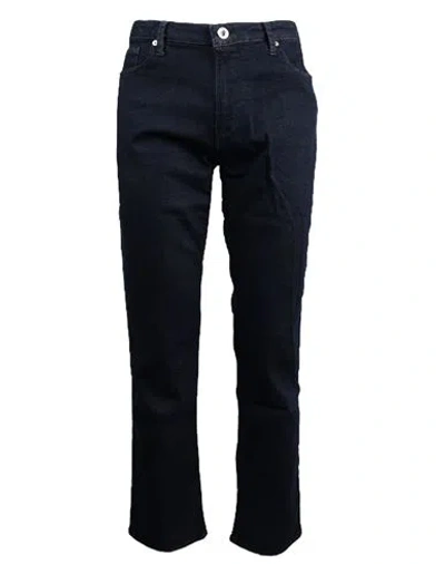 Emporio Armani Jeans Man Jeans Blue Size 34 Cotton