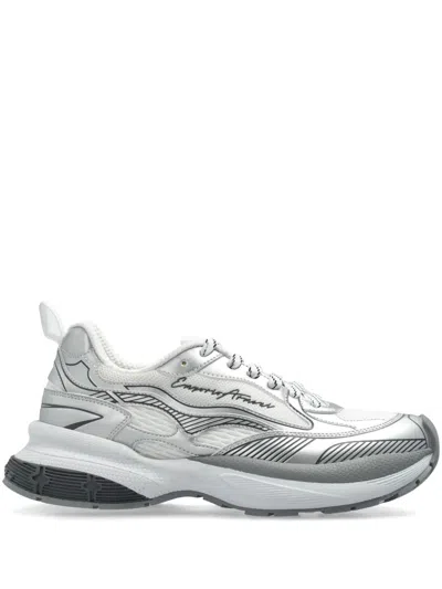 EMPORIO ARMANI EMPORIO ARMANI EMPORIO ARMANI LOGO-EMBOSSED SNEAKERS