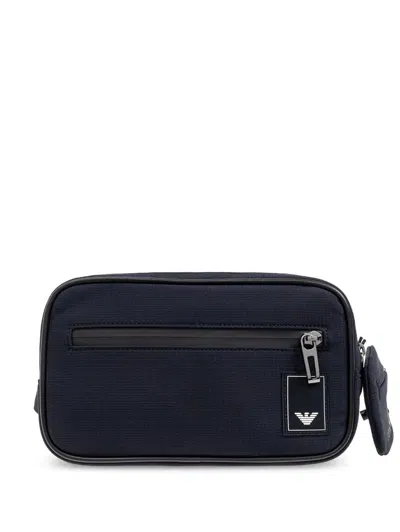 Emporio Armani Logo-patch Messenger Bag
