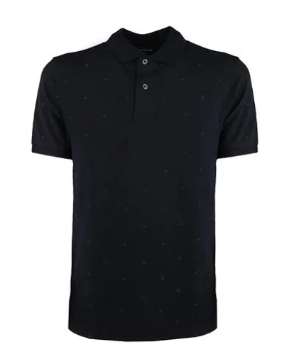 Emporio Armani Polo T-shirt Man Polo Shirt Black Size M Cotton
