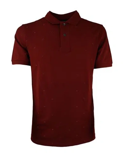 Emporio Armani Polo T-shirt Man Polo Shirt Red Size L Cotton