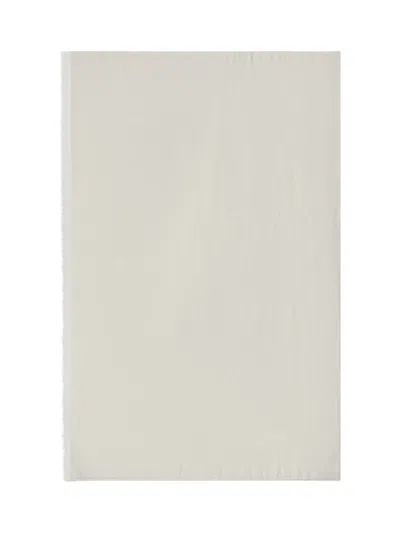 Emporio Armani Scarf In White