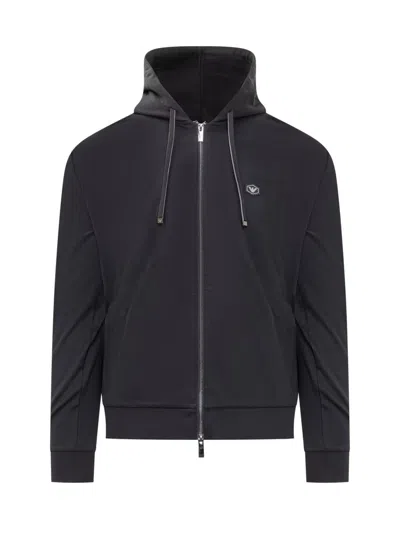 Emporio Armani Sweatshirt In Black