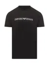 Emporio Armani T-shirt With Logo In Black