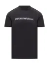 Emporio Armani T-shirt With Logo In Black
