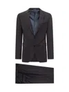 Emporio Armani Wool Single-breasted Blazer In Blue