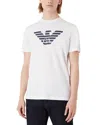 Emporio Armani T-shirt In Solid White