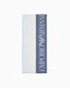 Emporio Armani Stole With Multicoloured Vertical Bands
