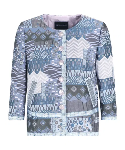 Emporio Armani Evening Jacket In Multicolour