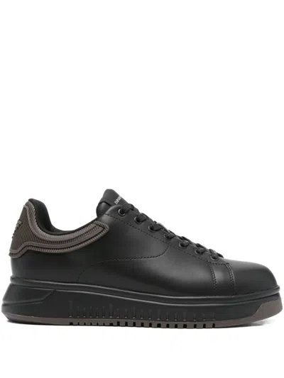 Emporio Armani Exclusive Men's Sneakers In Black