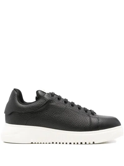 Emporio Armani Exclusive Men's Sneakers In Black