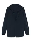 Shop Emporio Armani Exclusive Nylon Hooded Blazer Jacket