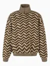 Emporio Armani Exclusive Sweaters Light And Natural In Brown