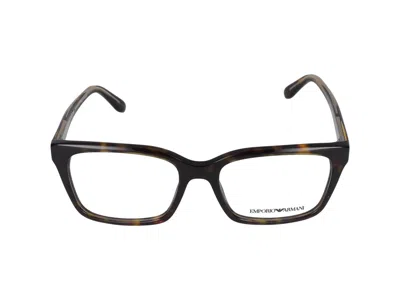 Emporio Armani Eyeglasses In Brown