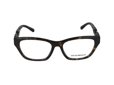 Emporio Armani Eyeglasses In Havana Glossy