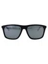 Emporio Armani Square-frame Sunglasses In Black
